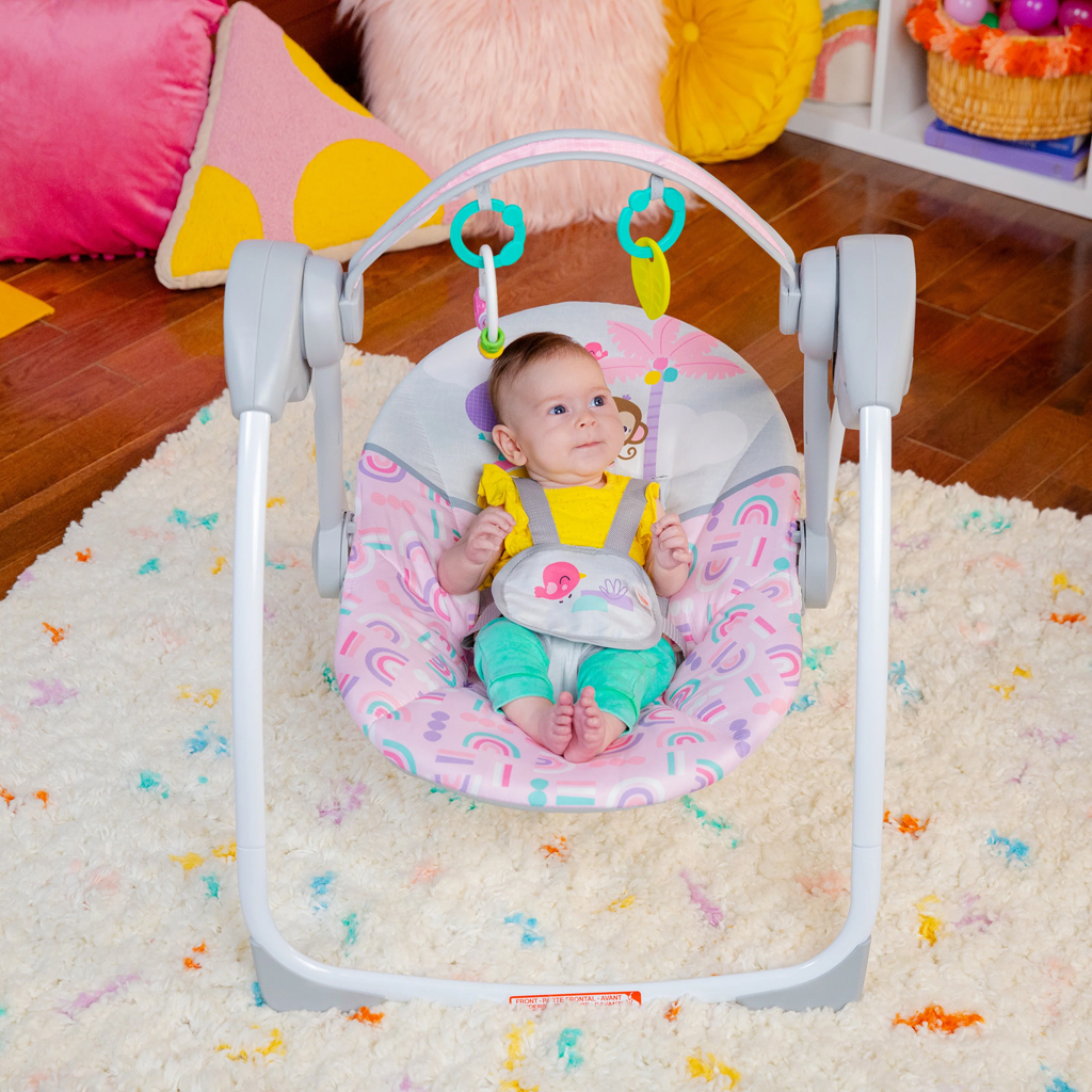 BRIGHT STARTS Pink Paradise™ dallamos hinta 0m+ 9kg-ig