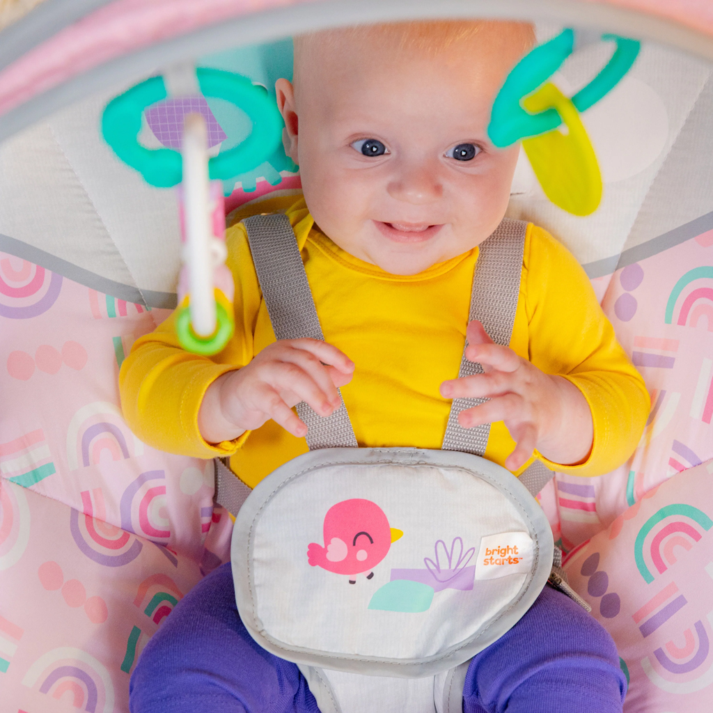 BRIGHT STARTS Pink Paradise™ dallamos hinta 0m+ 9kg-ig
