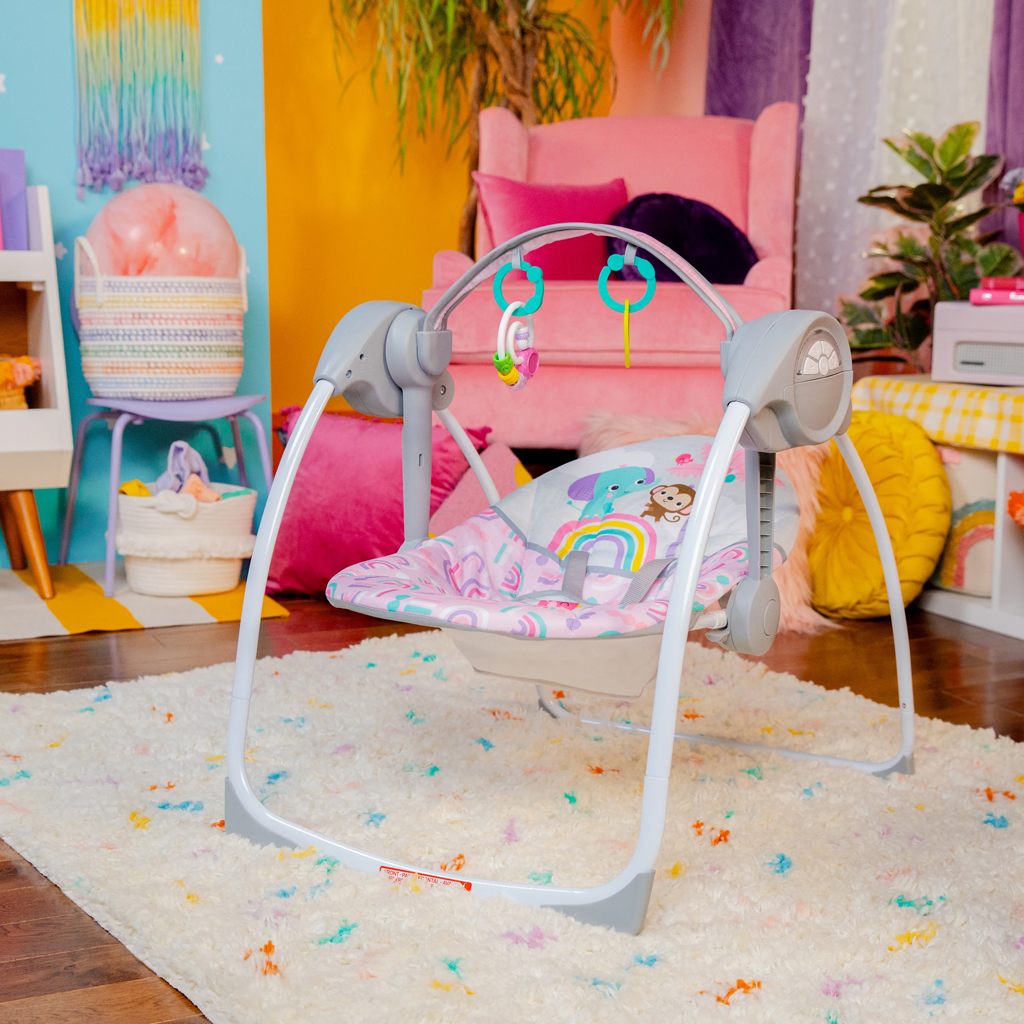 BRIGHT STARTS Pink Paradise™ dallamos hinta 0m+ 9kg-ig