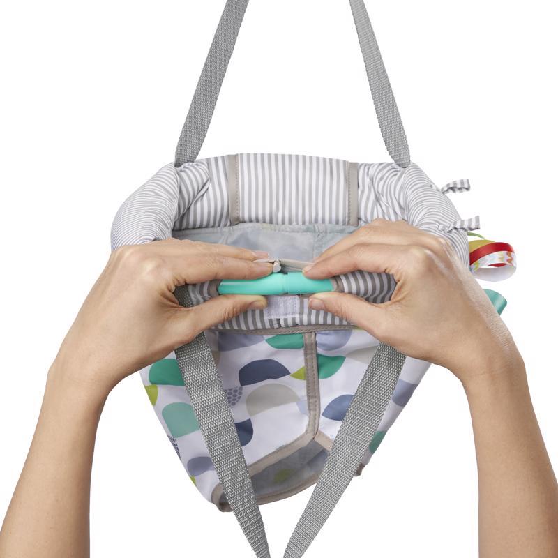 BRIGHT STARTS Ajtókerethez rögzíthető ugráló Playful Parade 6h+, 12kg-ig