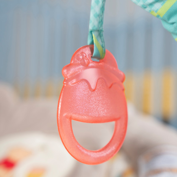 BRIGHT STARTS Rezgő pihenőszék dallamokkal Winnie the Pooh Dots &amp;amp;amp;amp;amp; Hunny 0 hó+, 9 kg-ig