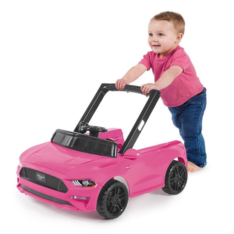 BRIGHT STARTS Bébikomp 3in1 Ford Mustang Pink 6hó+, 12 kg-ig