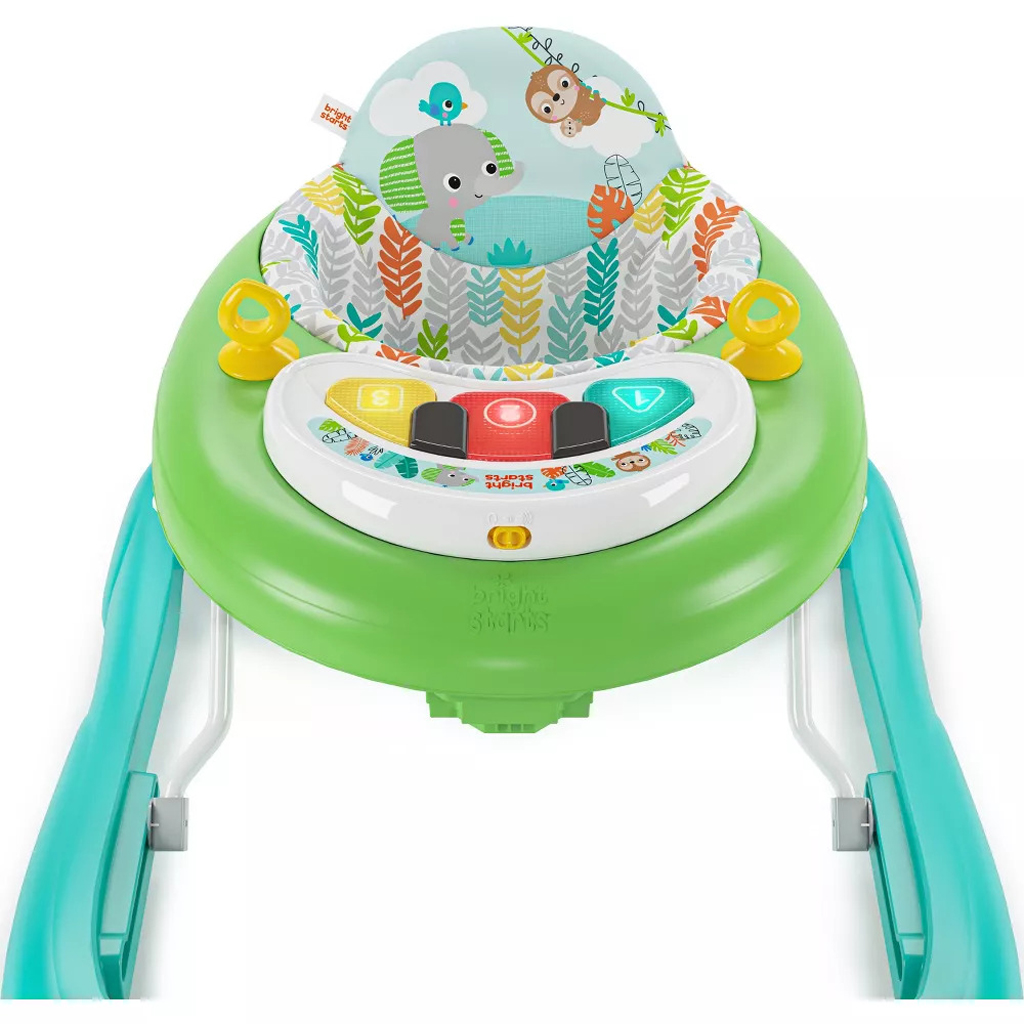 BRIGHT STARTS Járássegítő 2 az 1-ben Jungle Vines 6 hónapos kortól, 12 kg-ig