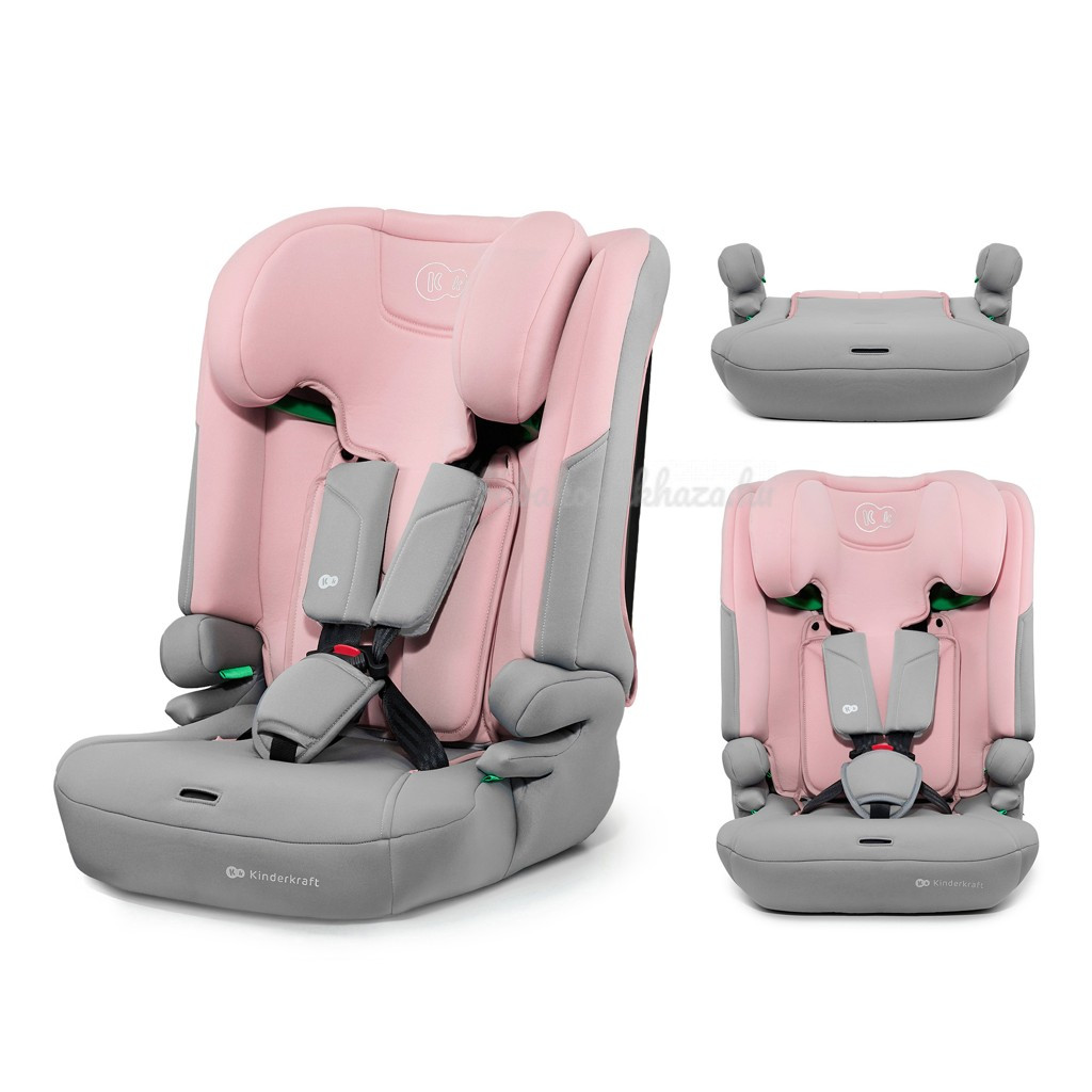 KINDERKRAFT Autósülés I-Comfy i-Size (76-tól 150 cm-ig) Rózsaszín
