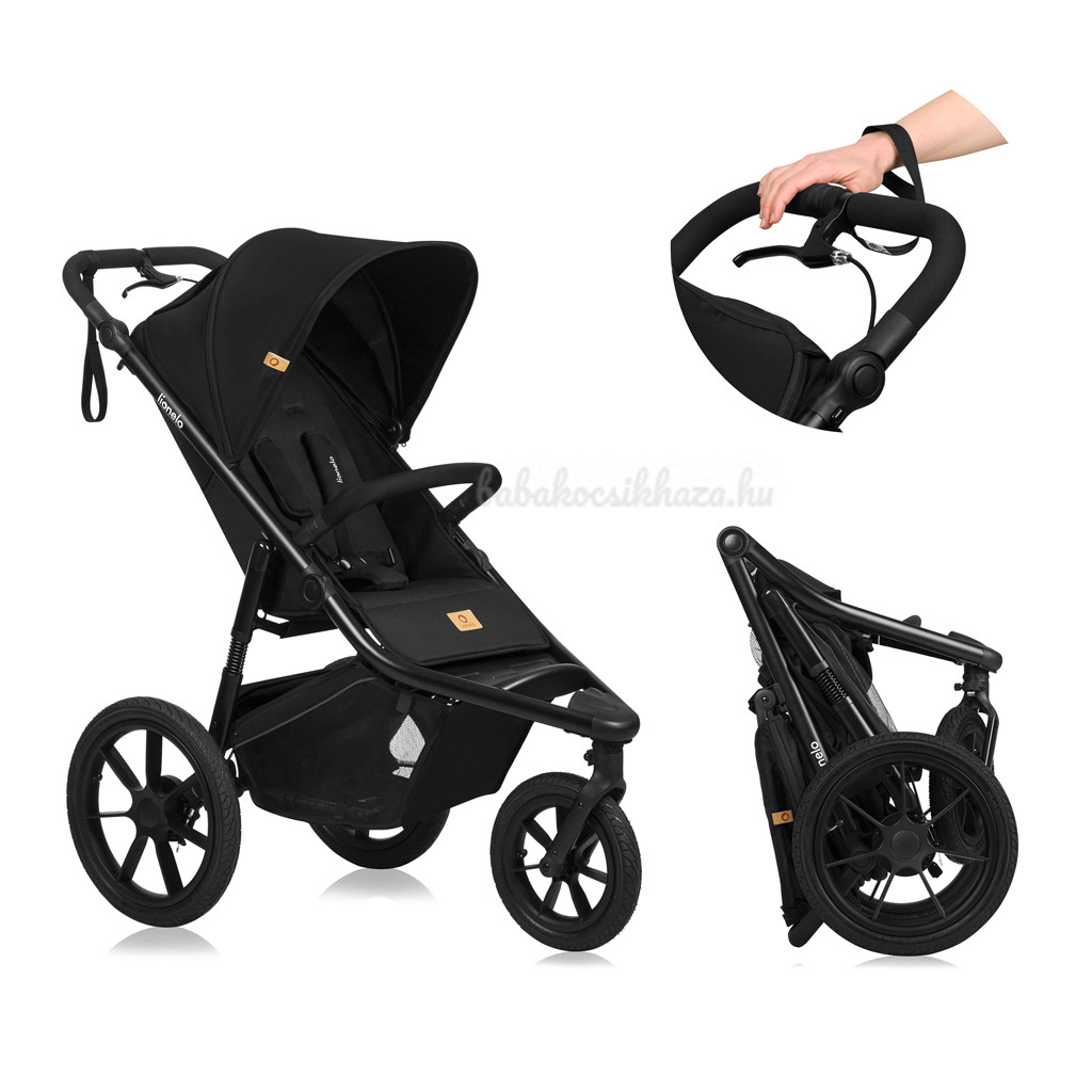 LIONELO Sport babakocsi Azura Black Onyx