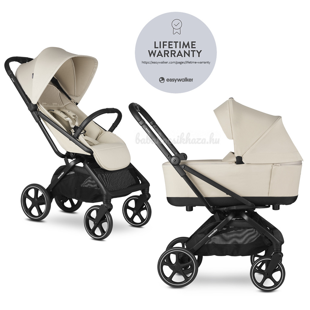 EASYWALKER Kombinált babakocsi Rockey L Bright Taupe