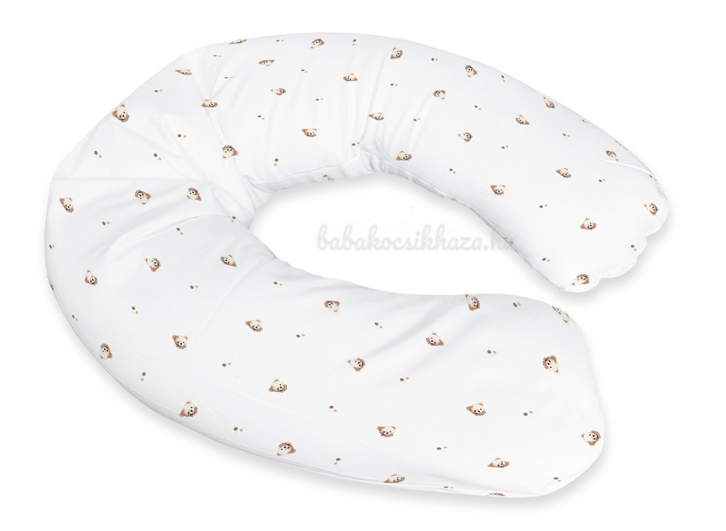 BABYMATEX Szoptatós párna Relax Jersey 190cm Plüssmackó