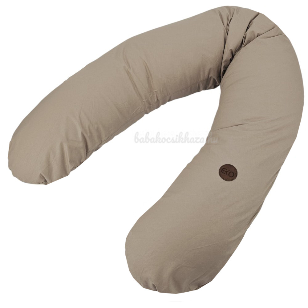 EKO Pamut szoptatós párna Dark Beige 180 cm