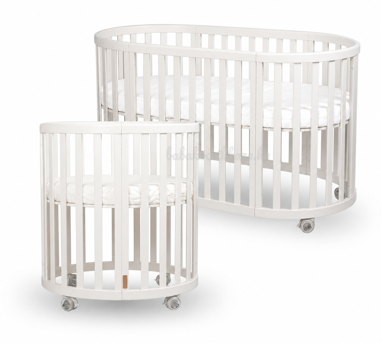 Espiro Oasis Fa 3in1 kiságy + 2db. matraccal