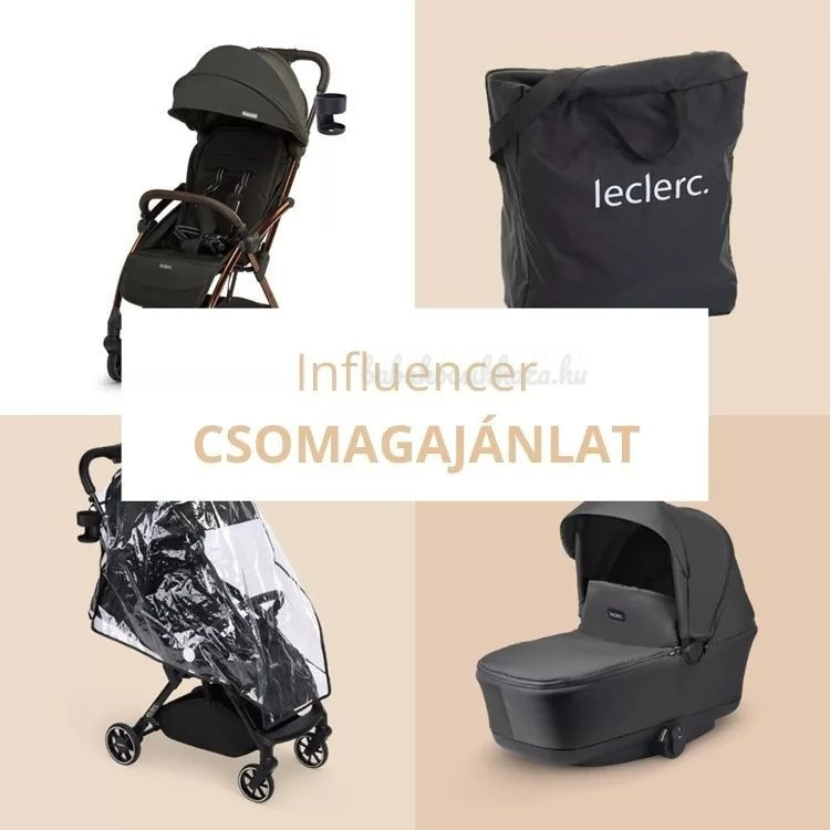 Leclerc Influencer babakocsi szett csomagajánlat