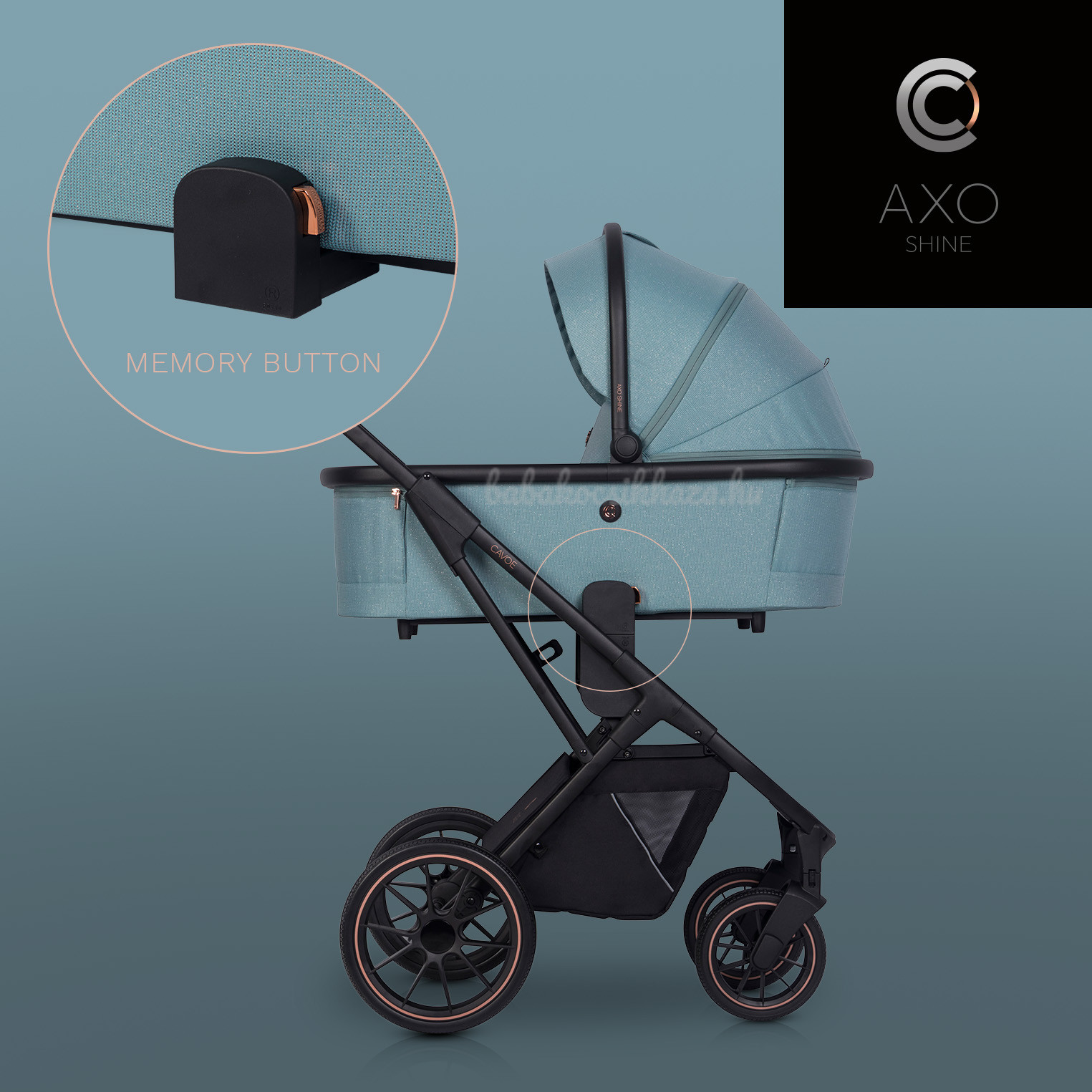Cavoe Axo Shine 2in1 + Táska + Adapterek
