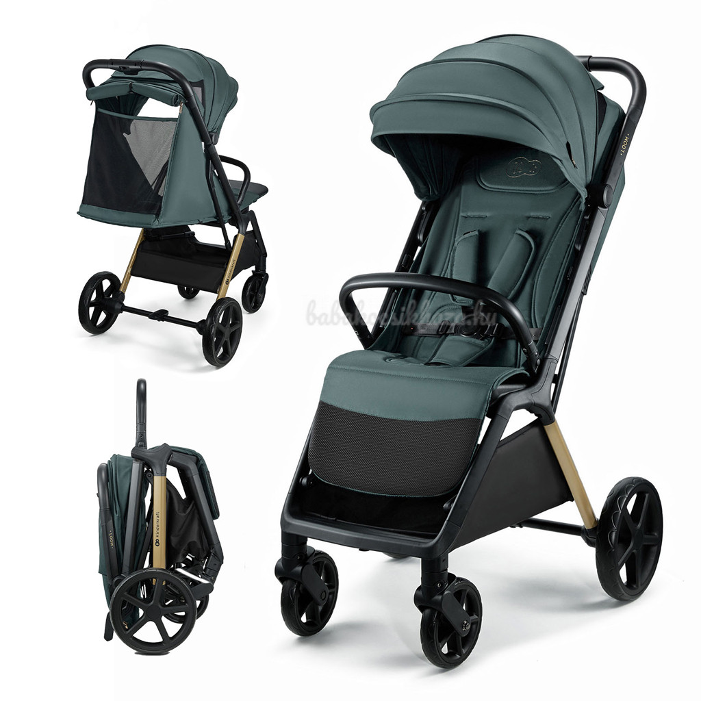 KINDERKRAFT Sport babakocsi Loom Green