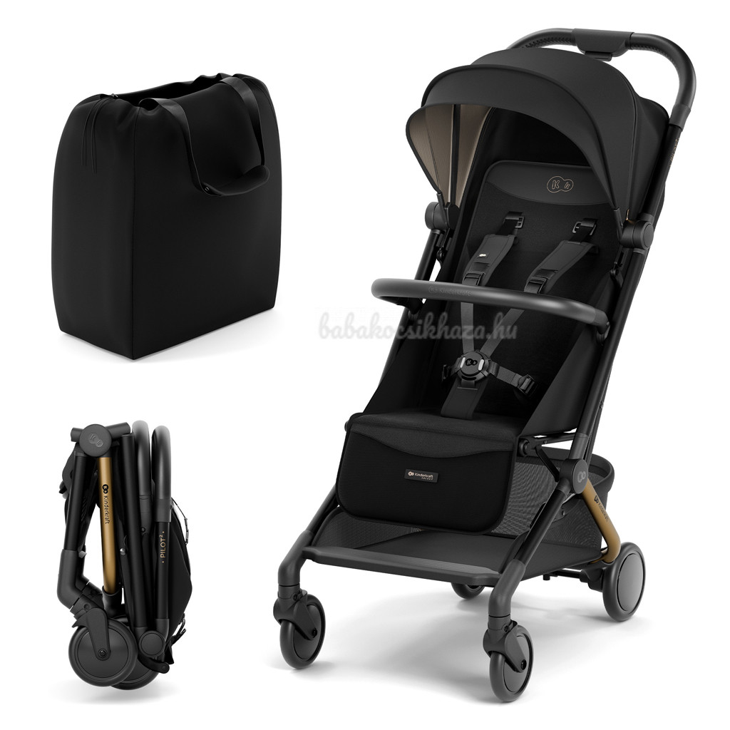 KINDERKRAFT Sport babakocsi Pilot 2 Black